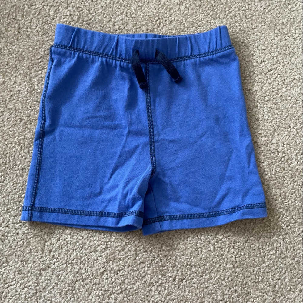 Joe Fresh Toddler Shorts Tie Waist Blue 18-24 Months